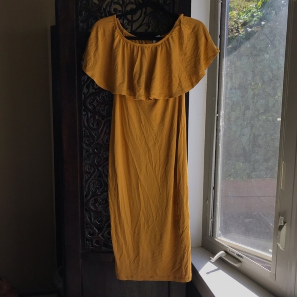 🍯 ASOS Ruffle Off-the-Shoulder - Picture 2 of 5